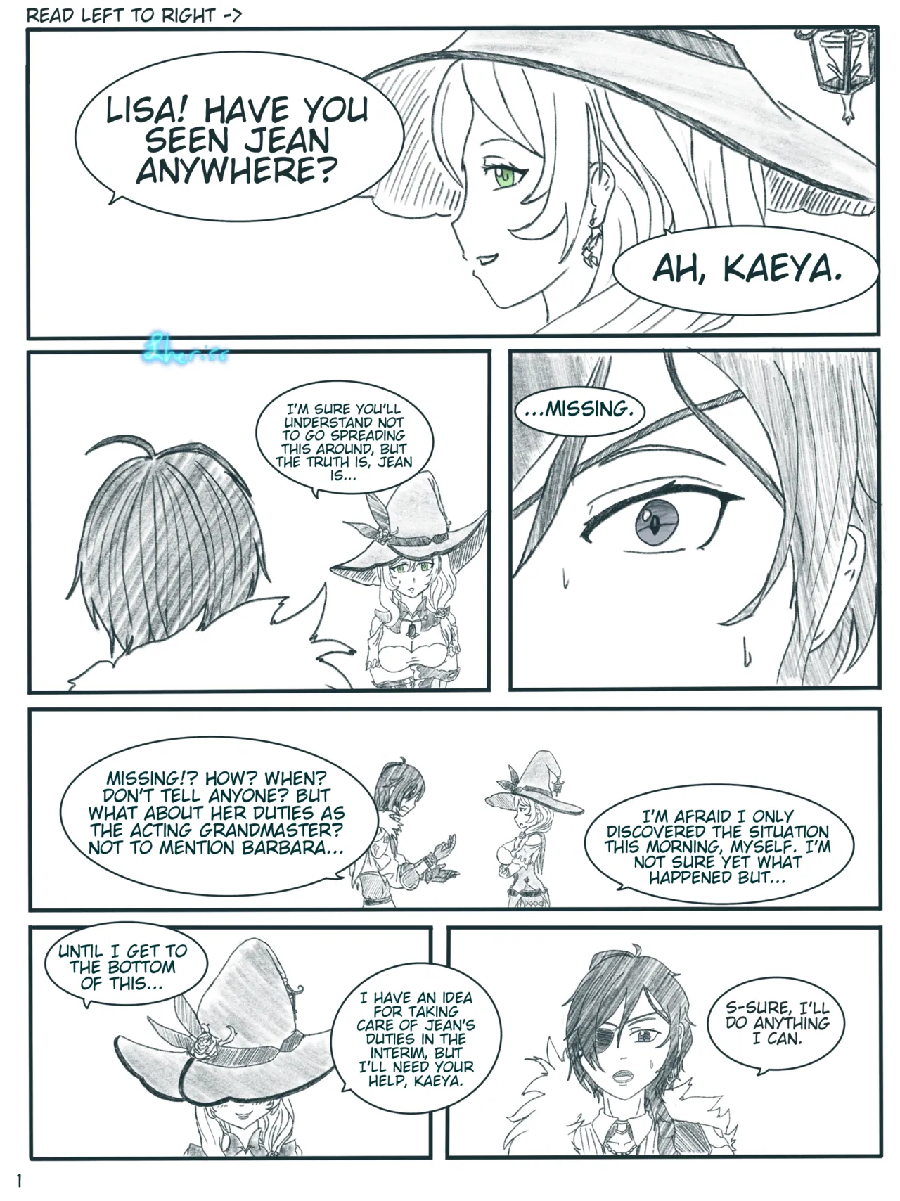 Manga Page 1