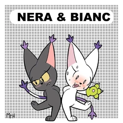 [MrHarinezumi] Nera & Bianc (Digimon)
